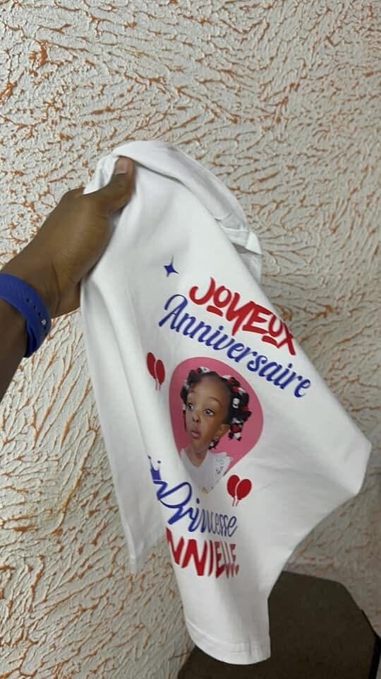 T-shirt Anniversaire Enfant