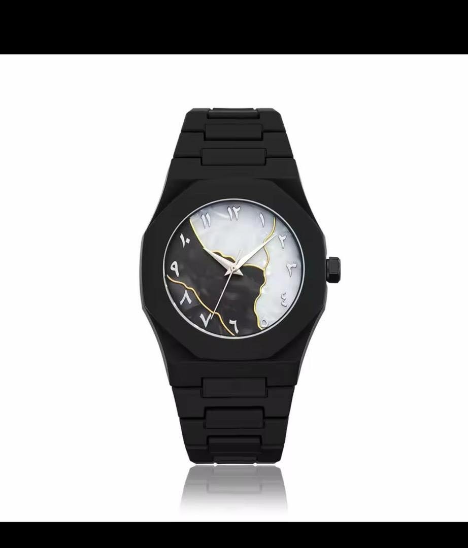 Montre Homme Noir Élégante
