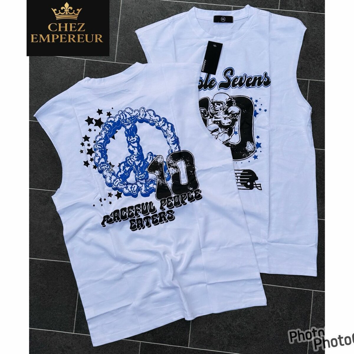 T-shirts sans manches unisexes