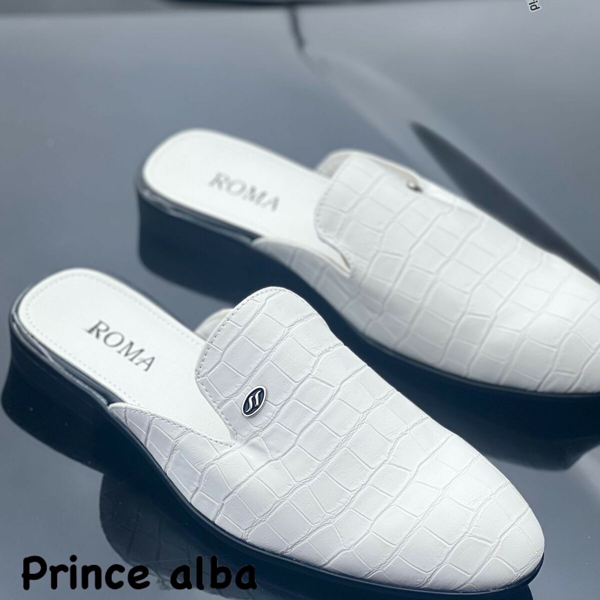 Chaussure babouche homme