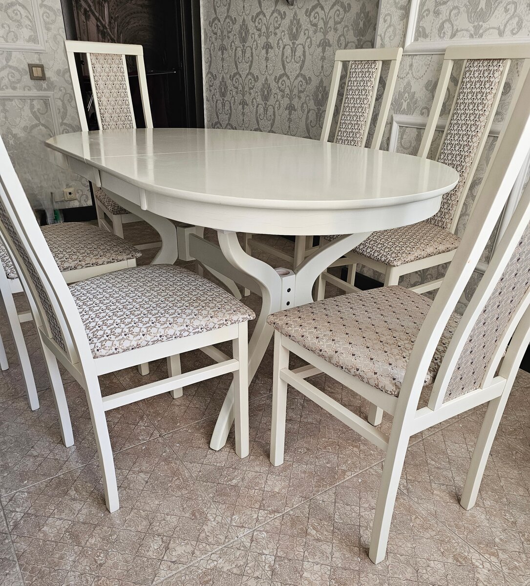 Стол со стульями, комплект