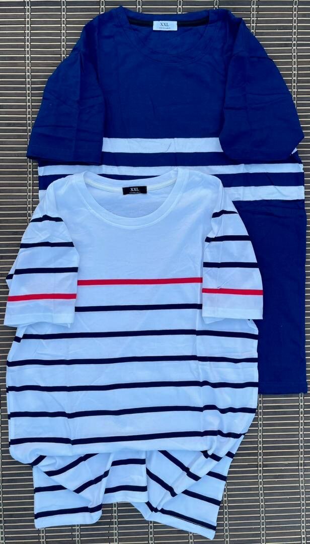 Teeshirt coton à rayures