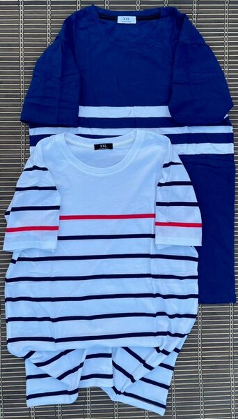 Teeshirt coton à rayures