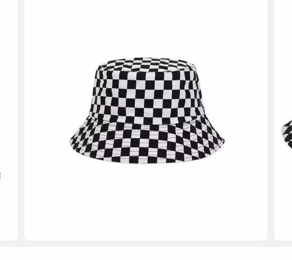 Chapeau Bob à Carreaux Mode