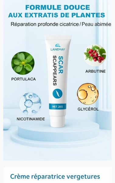 Crème Réparatrice Cicatrices 20g