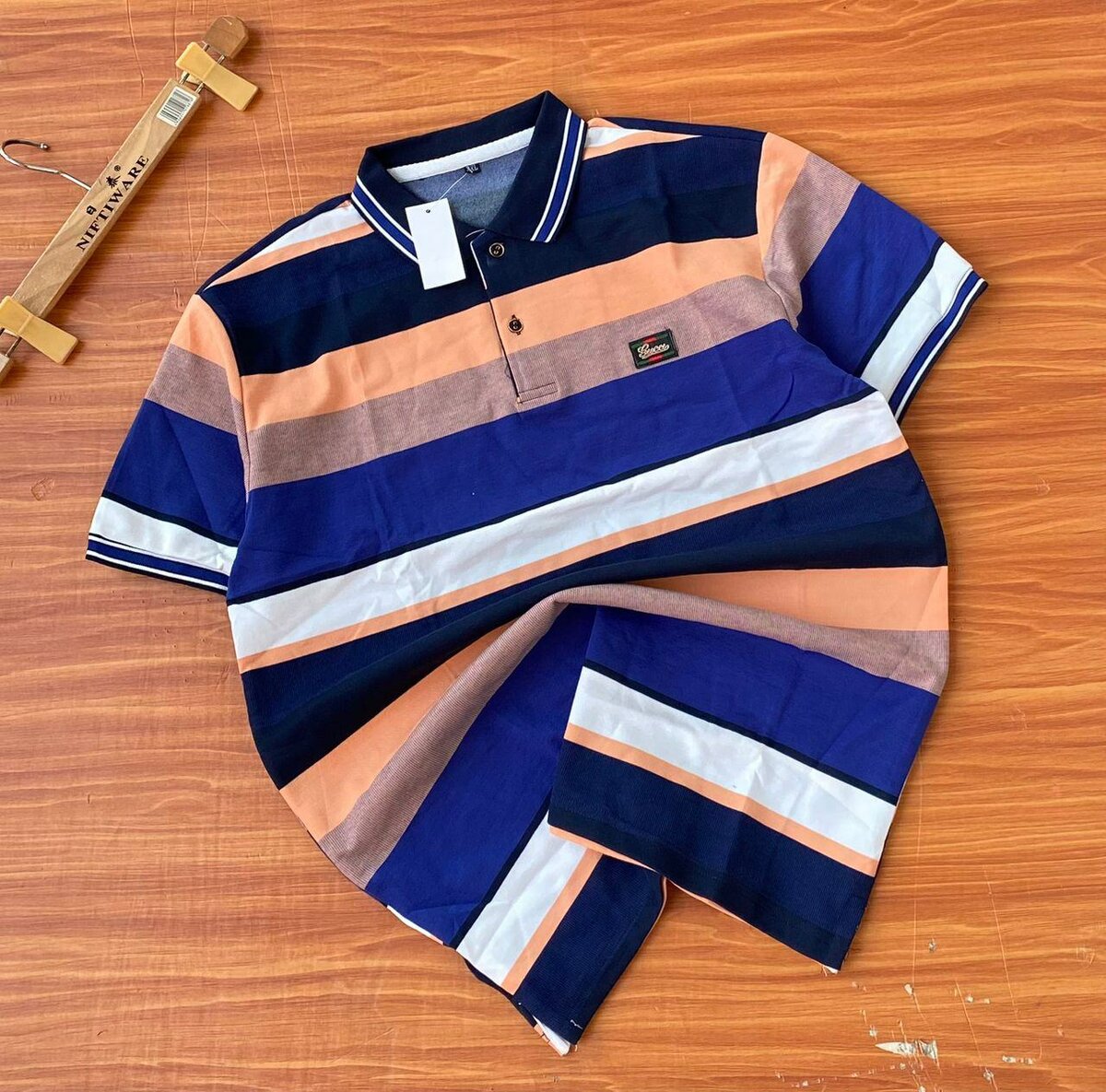 STRIPED LACOSTE