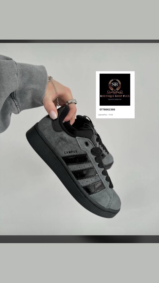 Basket adidas campus original avec sa boîte