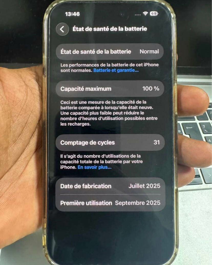 iPhone 16 128GB Bleu