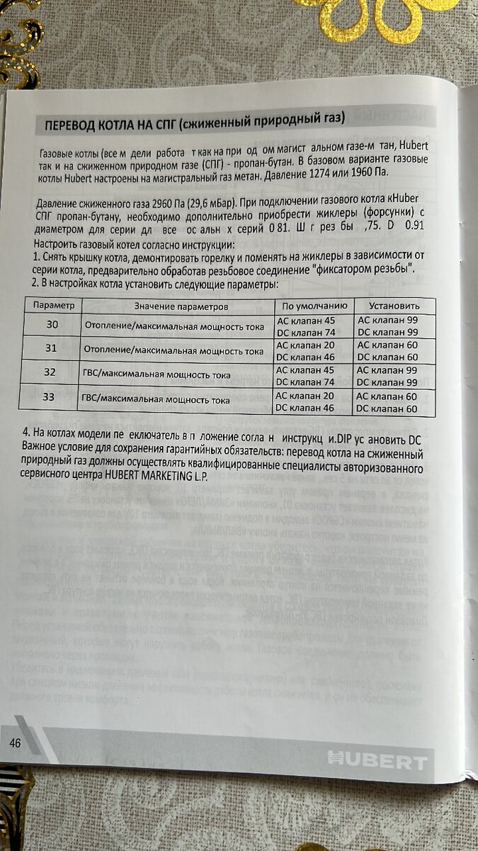 Газовый котел настенный