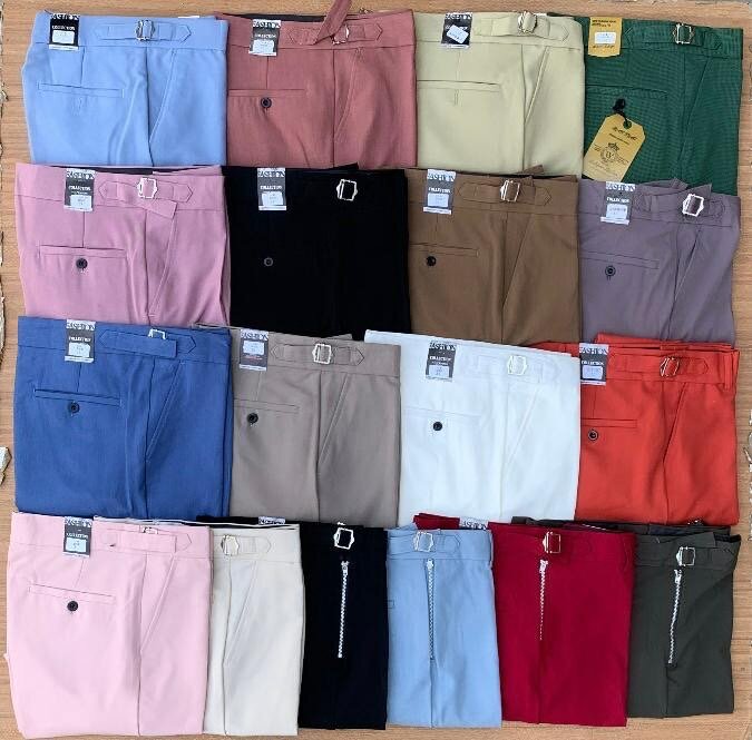 Adjustable Material Trousers