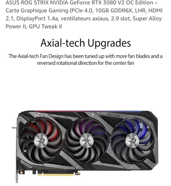 ASUS ROG STRIX RTX 3080