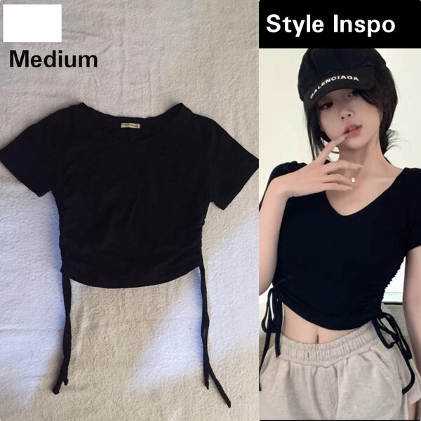 Salaula crop tops and tops