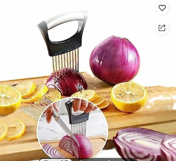 Pique-oignon en acier inoxydable