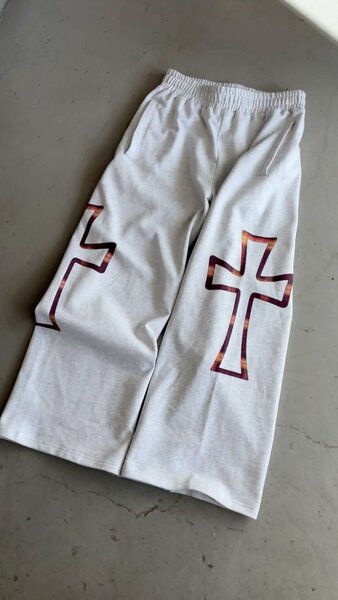 Pantalons street style croix