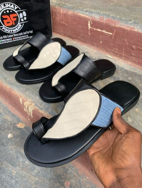 Sandales en cuir tendance