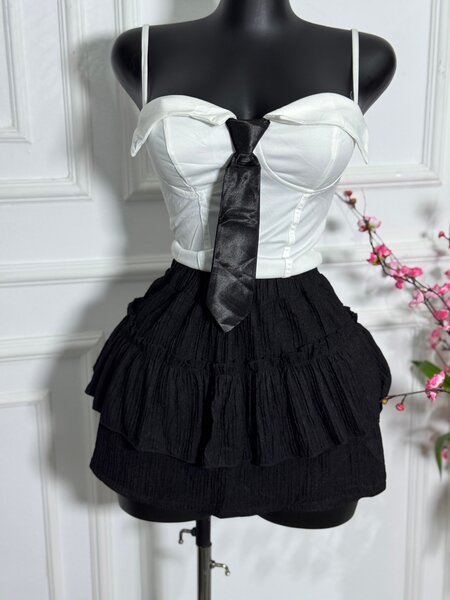 Ensemble bustier jupe chic