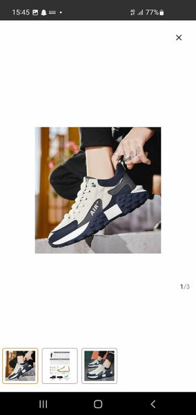 Sneakers tendance homme