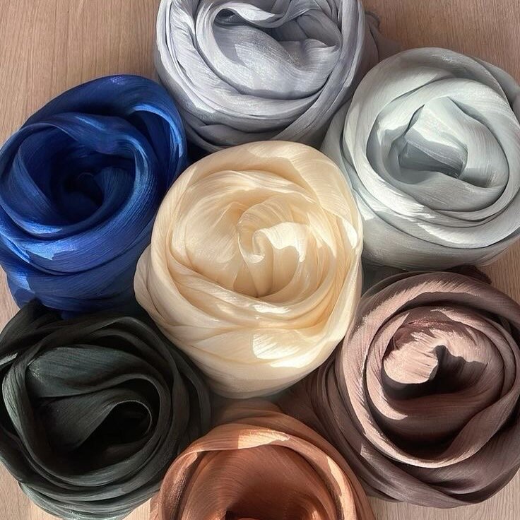 Дубайский платок из органзы