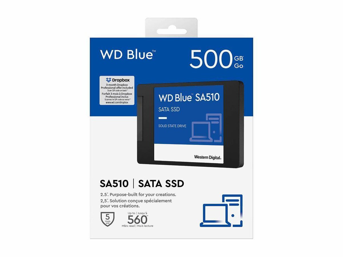 SOLID STATE DRIVE SSD 500GB SATA 2.5 INCH