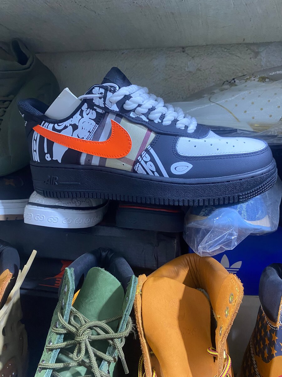 Baskets Air Style Graffiti