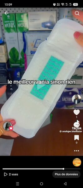 Serviettes hygiéniques Anion