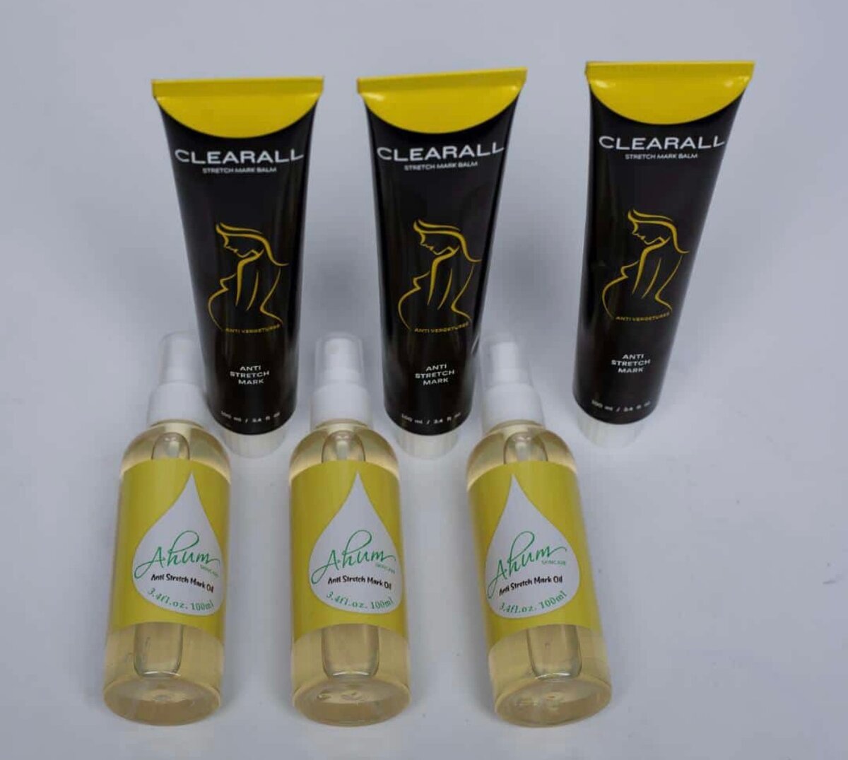 Ahum oil and Clearall Balm