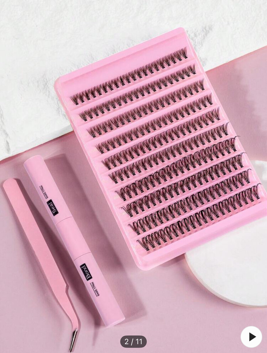 Extension de cils volume russe