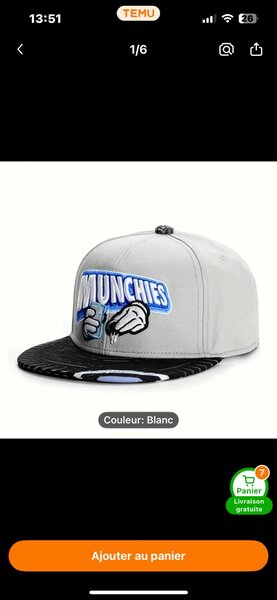 Casquette Snapback Stylée