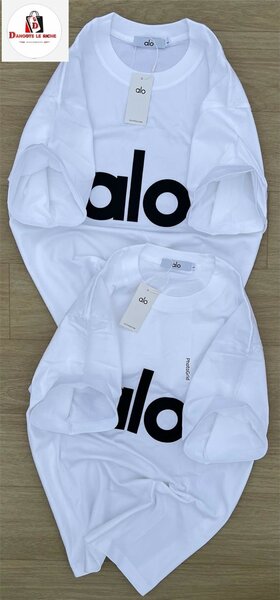 T-shirts blancs Alo en coton