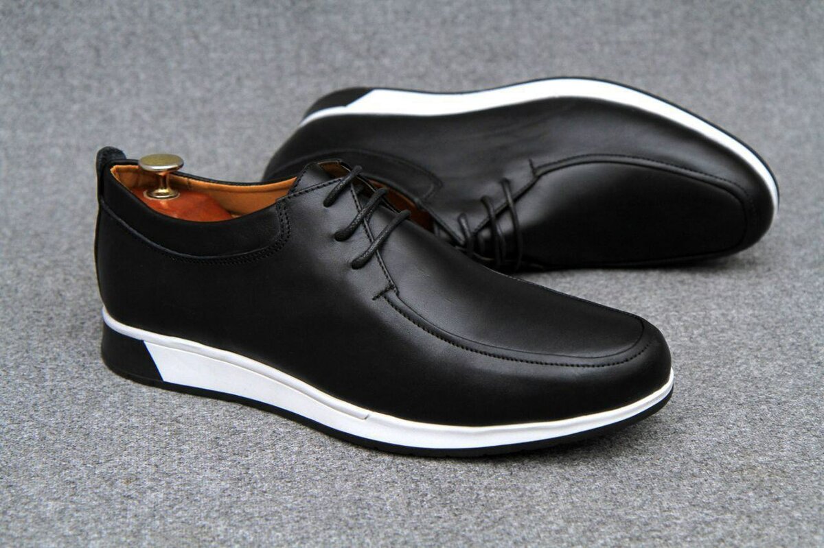 Chaussures derby en cuir élégantes