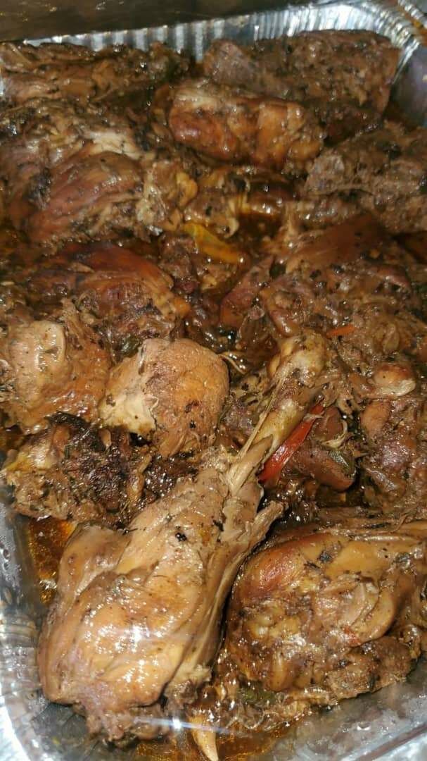 Attiéké poulet sauté