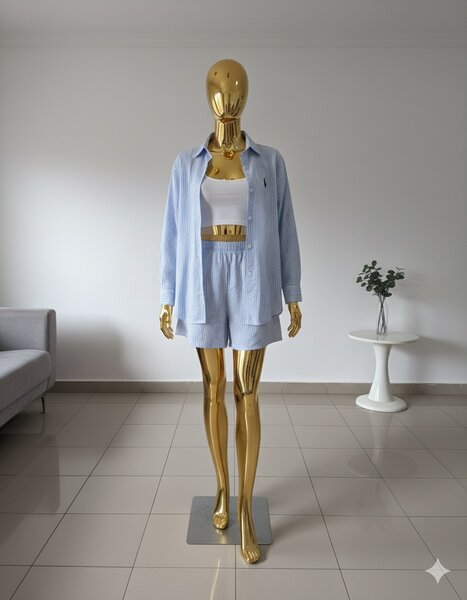 Ensemble Chemise et Short Décontracté