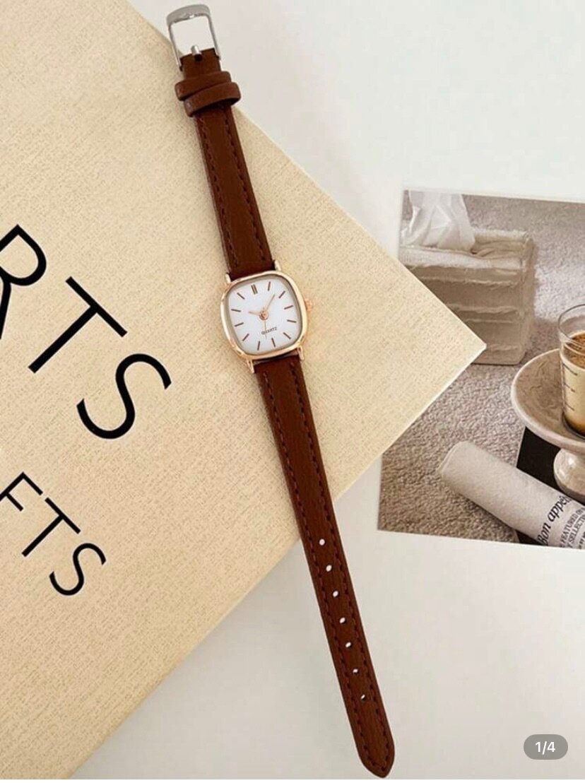 Montres élégantes en cuir