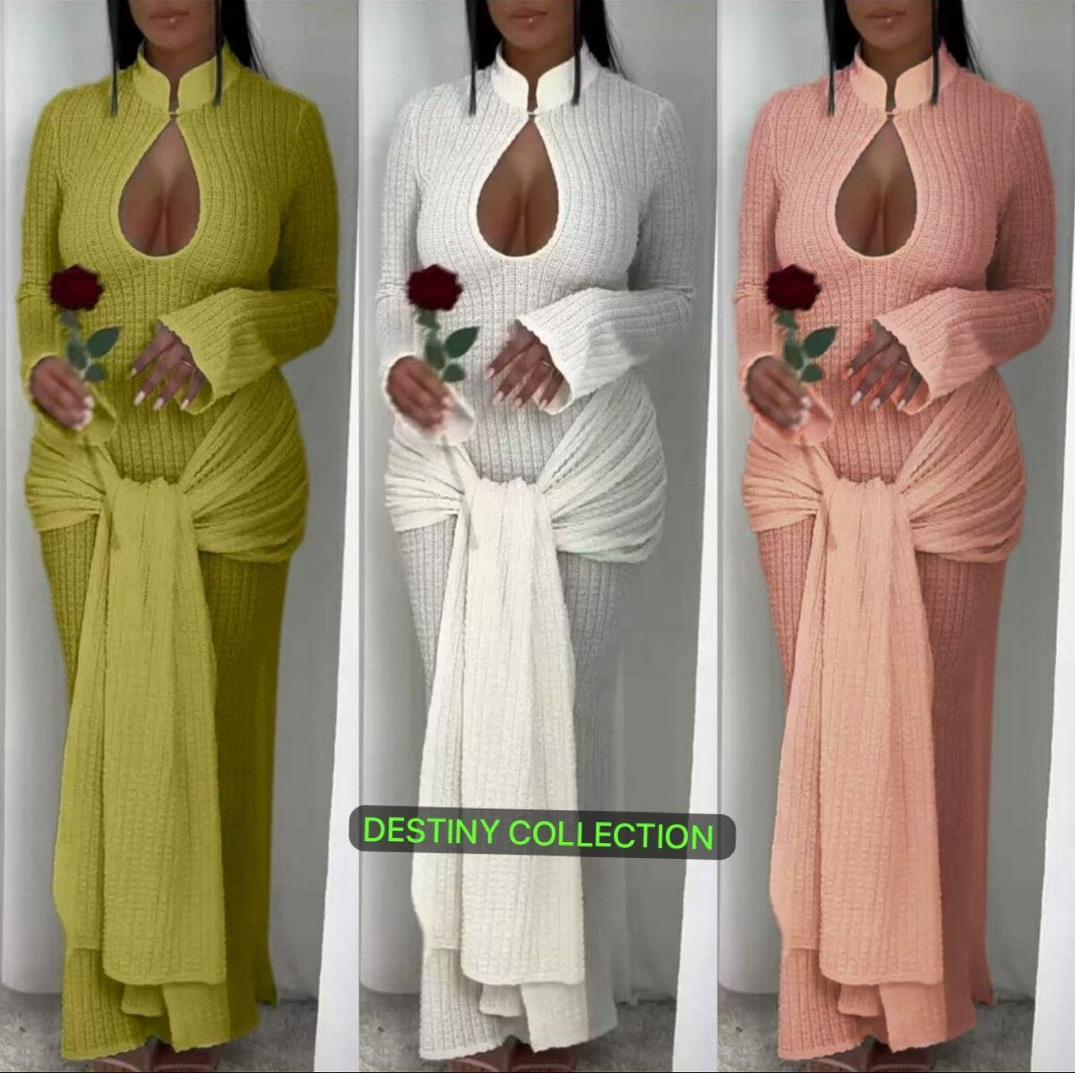 Robe soirée glamour femme