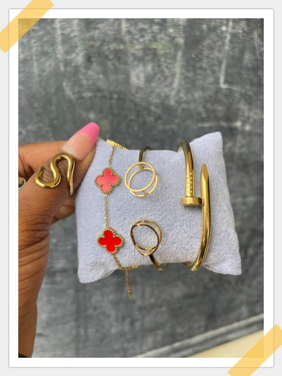 Bracelets en acier inoxydable