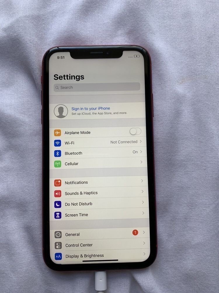 iPhone XR Bleu Reconditionné