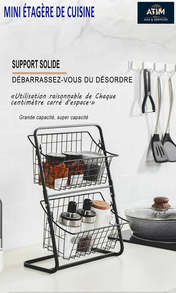 Étagère de Cuisine Solide