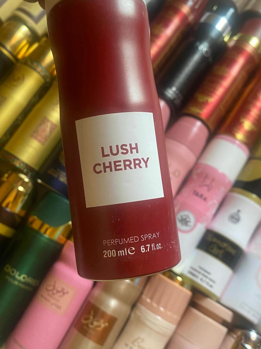 Perfumed deodorant spray Arabic