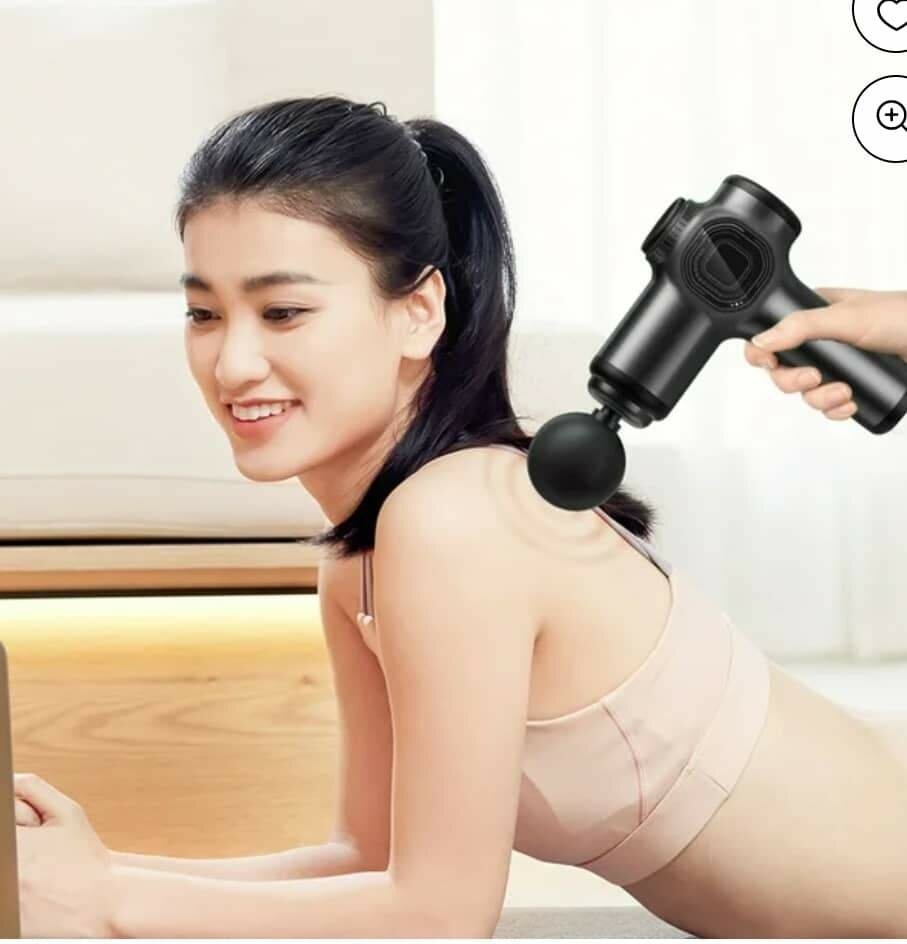 Pistolet de Massage Musculaire Percussion des Tissus Profond