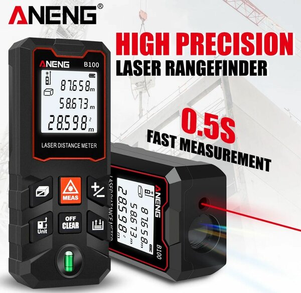 Télémètre laser ANENG précis