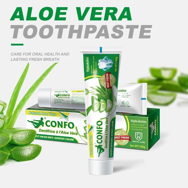 Dentifrice à l'Aloe Vera Triple Action