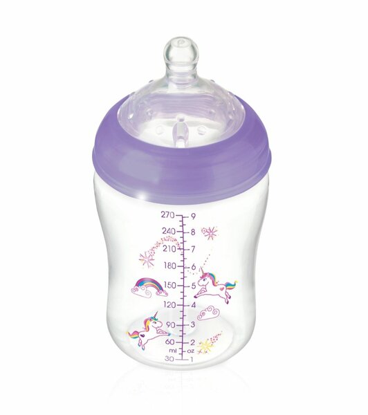 NUBY 4pk Decorated bottle set