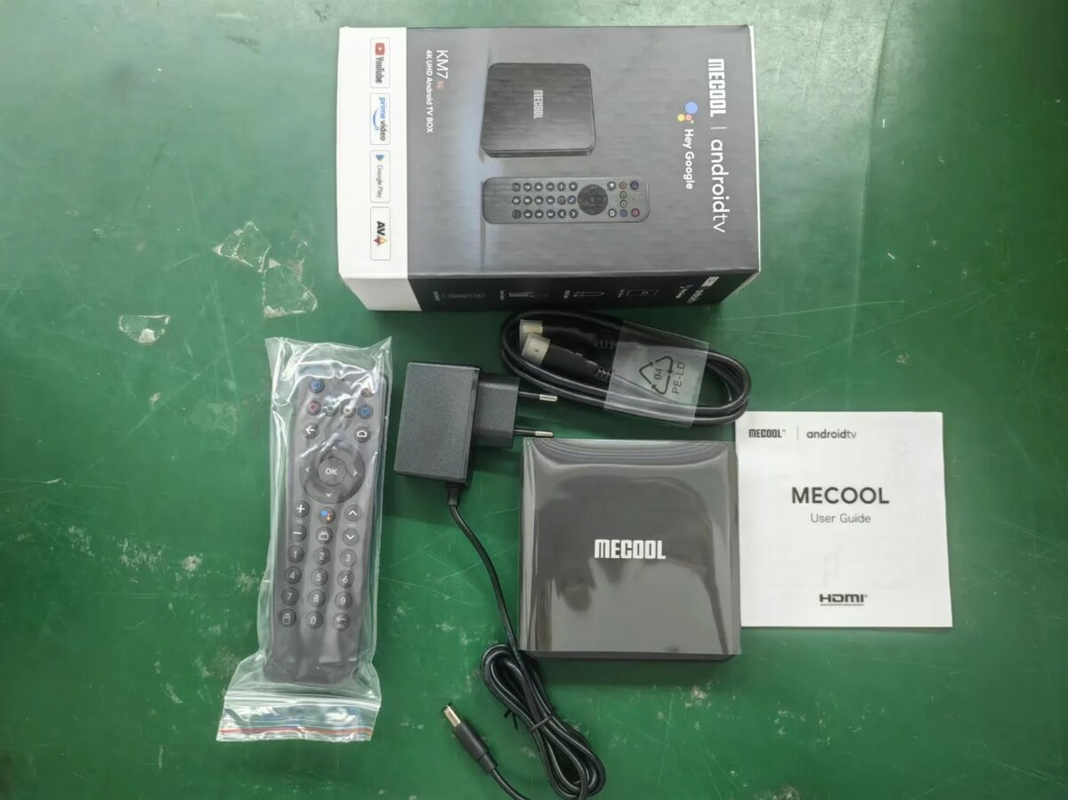 2024 nouveau Mecool KM7 se Android certifié ATV 4K Android 1