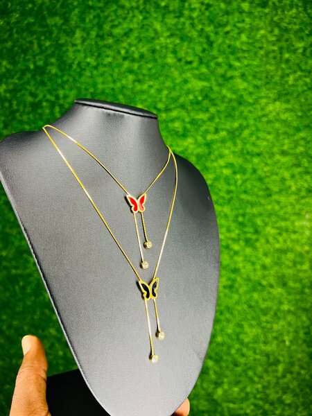 Stainless steel Butterfly necklaces