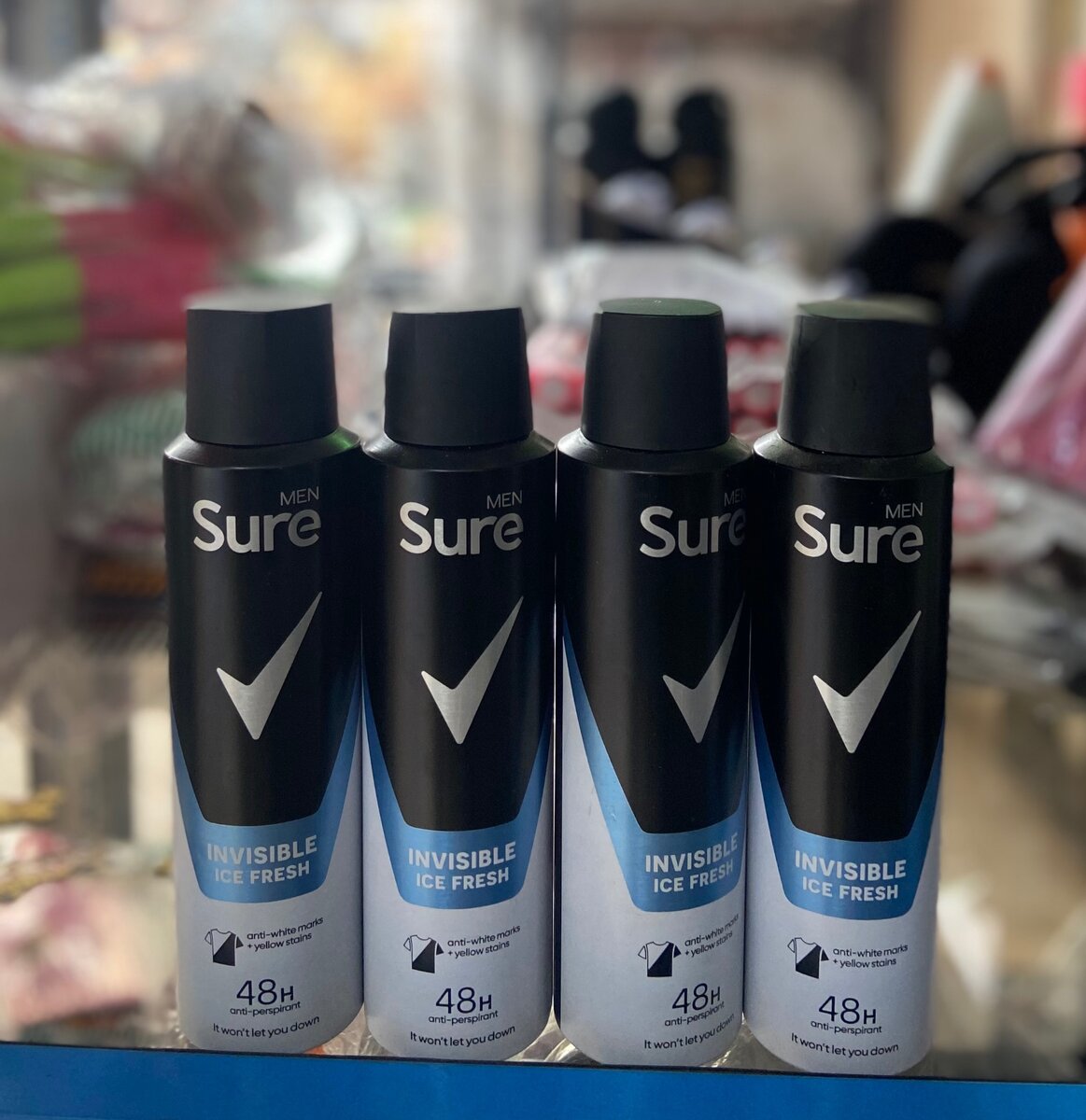 Sure deodorant spray
