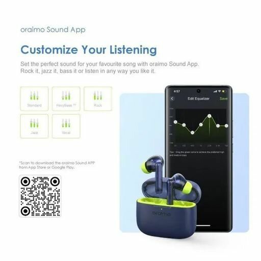 Oraimo FreePods Lite ENC True Wireless Earbuds OTW