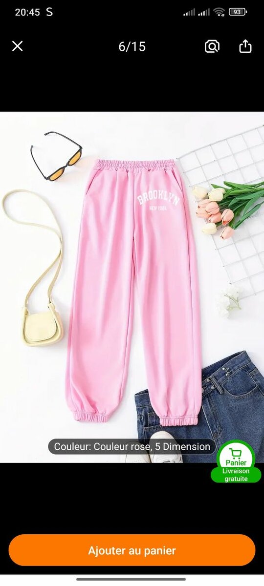 Jogging femme (Brooklyn)