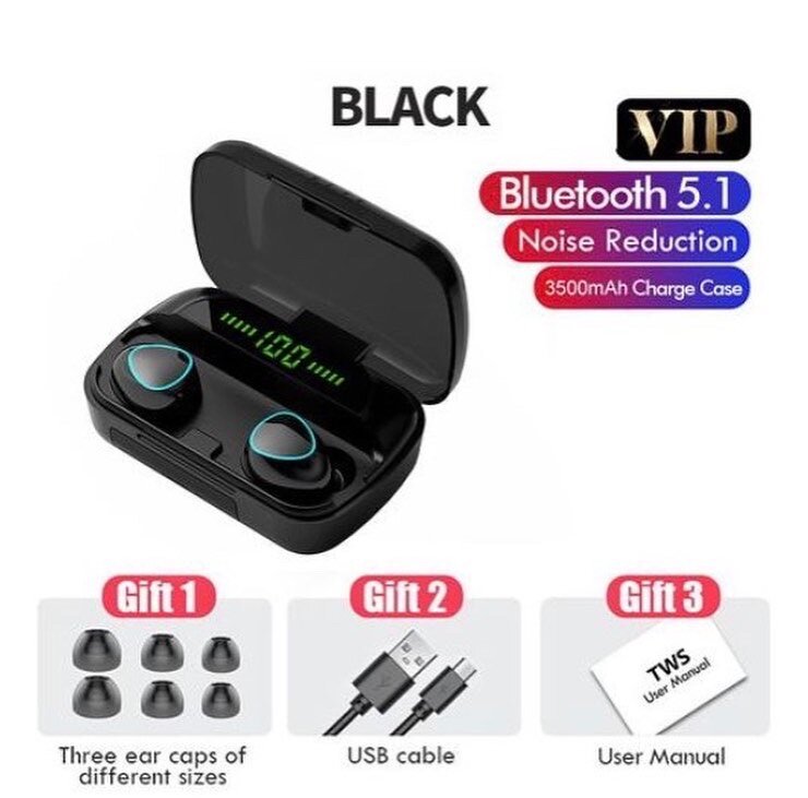 Bluetooth with PowerBank M10 Black