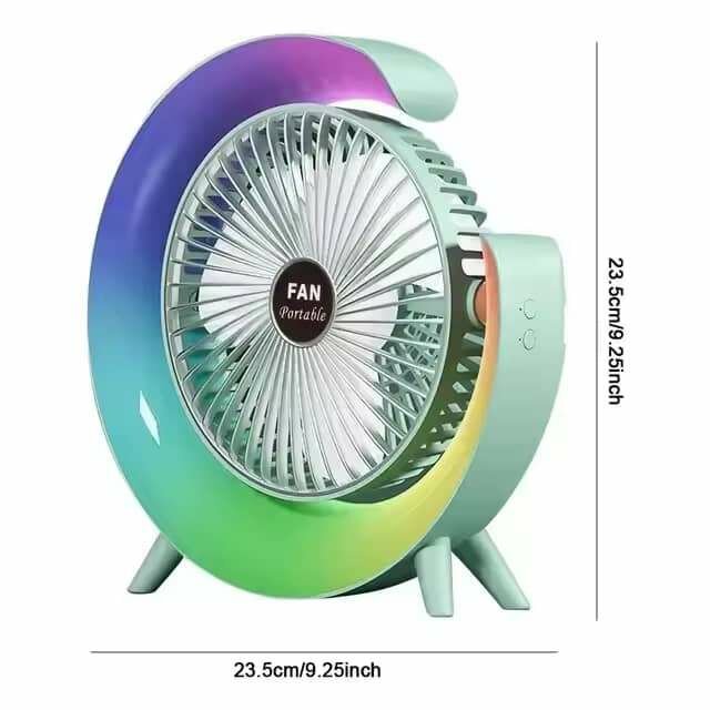 Ventilateur Portable Rechargeable USB, Appareil Électrique a