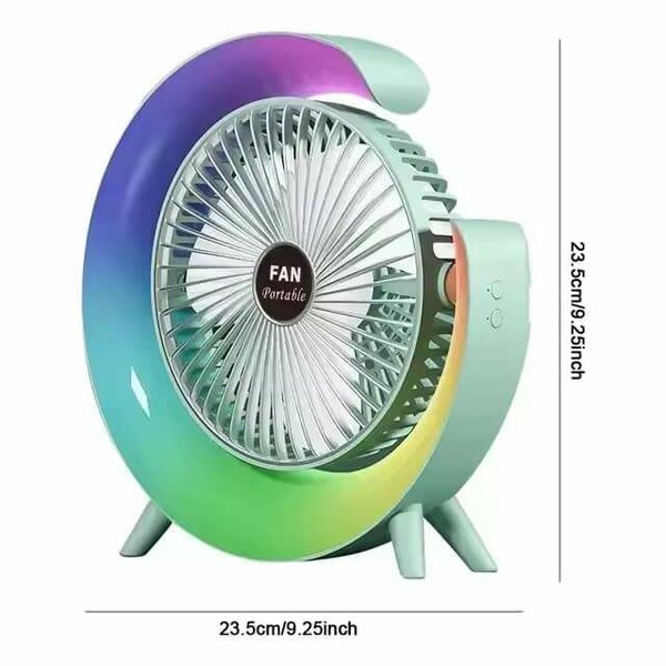 Ventilateur Portable Rechargeable USB, Appareil Électrique a